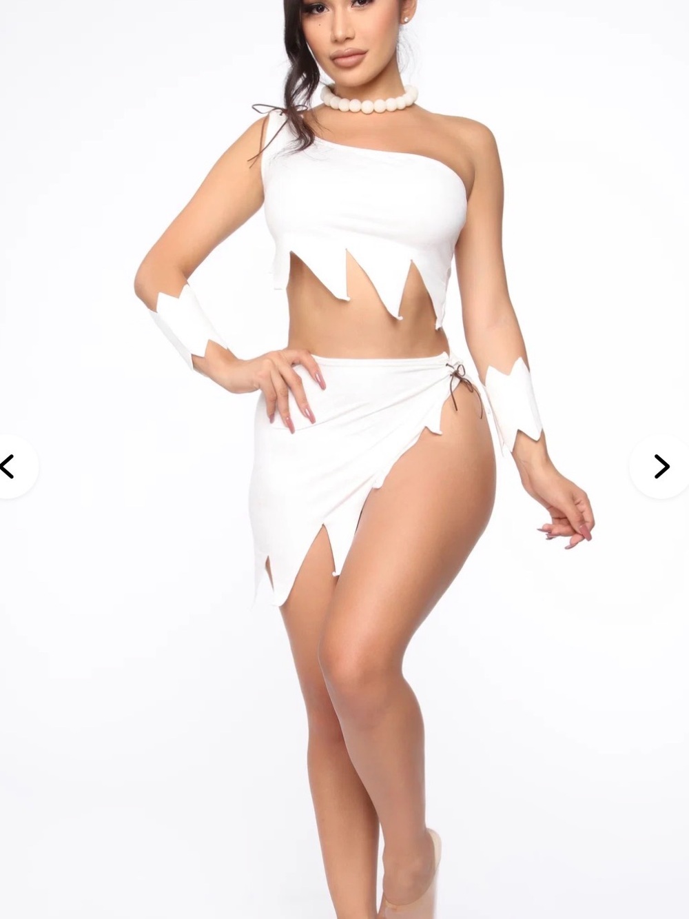 Fashion Nova Bedrock Babe 5 Piece Costume Set